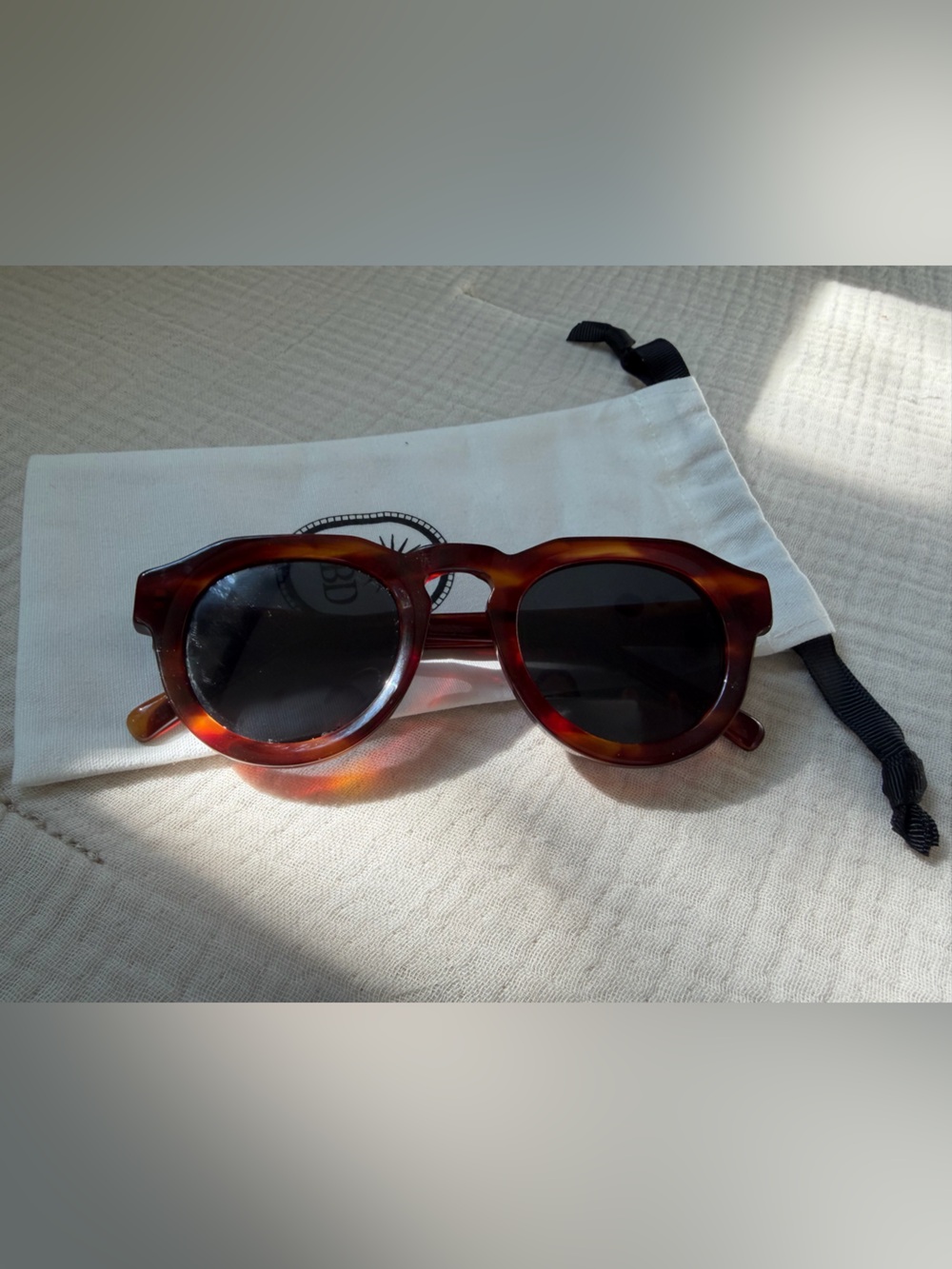 Natalie Borton Cardiff Tortoiseshell Sunglasses